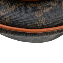 将图像加载到图库查看器中,CELINE Triomphe Heart Shoulder Bag Tan198222 PVC Leather