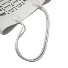 将图像加载到图库查看器中,Ferragamo Gancini Tote Bag Optical White21A012 Calf Leather Size Medium