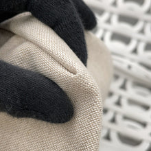 将图像加载到图库查看器中,Ferragamo Gancini Tote Bag Optical White21A012 Calf Leather Size Medium