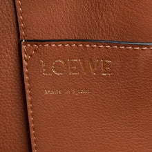 将图像加载到图库查看器中,LOEWE Logo 2-way tote bag NavyA717S72X13 Wool Leather