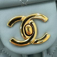 将图像加载到图库查看器中,CHANEL Matelasse Backpack Light BlueA69964 Lambskin