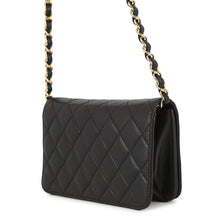 将图像加载到图库查看器中,CHANEL Matelasse Full Flap ChainShoulder BlackA03571 Lambskin