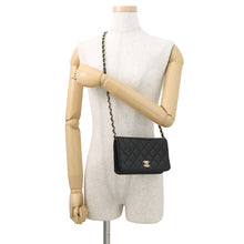 将图像加载到图库查看器中,CHANEL Matelasse Full Flap ChainShoulder BlackA03571 Lambskin