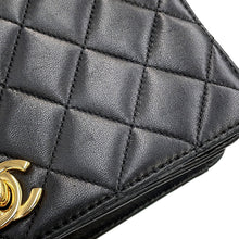 将图像加载到图库查看器中,CHANEL Matelasse Full Flap ChainShoulder BlackA03571 Lambskin