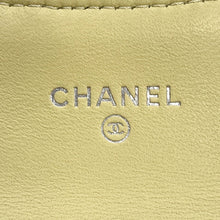 Load image into Gallery viewer, CHANEL Matelasse Classic Card Case YellowAP0214 Lambskin