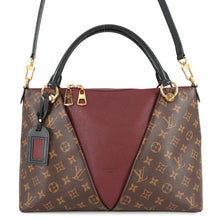 将图像加载到图库查看器中,LOUIS VUITTON V Tote BordeauxM43949 Monogram Size MM