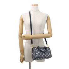 将图像加载到图库查看器中,LOUIS VUITTON Speedy Bandouliere NavyM23069 Monogram laminated jacquard Size 20