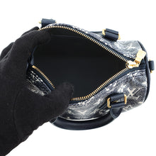 将图像加载到图库查看器中,LOUIS VUITTON Speedy Bandouliere NavyM23069 Monogram laminated jacquard Size 20