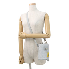 Load image into Gallery viewer, LOUIS VUITTON Chalk Nano Bag GrayM44631 WhiteMonogram