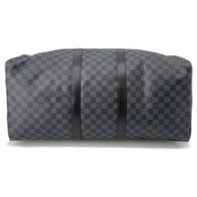 将图像加载到图库查看器中,LOUIS VUITTON Keepall Bandouliere NoirN41413 Damier Graphite Size 55