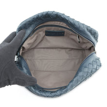 Load image into Gallery viewer, Bottega Veneta INTRECCIATO business bag Navy174361 Leather