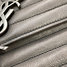 Load image into Gallery viewer, SAINT LAURENT PARIS College 2WAY Handbag Gray428056 Leather