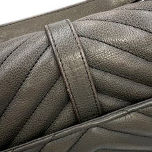 Load image into Gallery viewer, SAINT LAURENT PARIS College 2WAY Handbag Gray428056 Leather