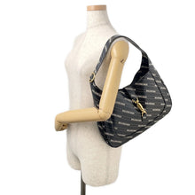 将图像加载到图库查看器中,BALENCIAGA The Hacker Project Jackie 1961 Shoulder Bag Black/Beige636712 Leather Size Medium
