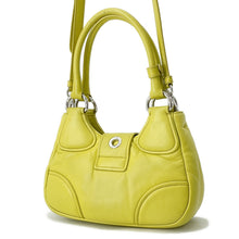 将图像加载到图库查看器中,PRADA Moon 2WAYHandbag Yellow1BA381 Leather
