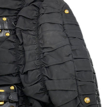 将图像加载到图库查看器中,PRADA Gathered 2WAYHandbag BlackBN2346 Nylon Leather