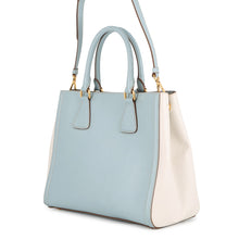 Load image into Gallery viewer, PRADA Saffiano Leather 2WAYHandbag Light Blue/WhiteBN2438 Leather