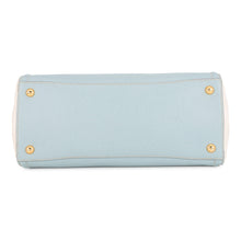 Load image into Gallery viewer, PRADA Saffiano Leather 2WAYHandbag Light Blue/WhiteBN2438 Leather