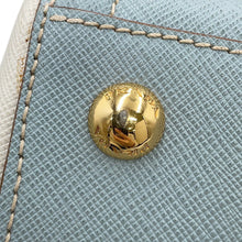 Load image into Gallery viewer, PRADA Saffiano Leather 2WAYHandbag Light Blue/WhiteBN2438 Leather