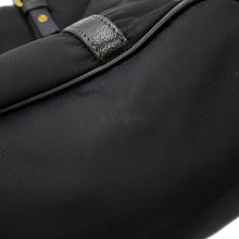 将图像加载到图库查看器中,PRADA Logo 2WAY Tote Bag BlackBR4255 Nylon Leather