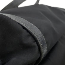 Load image into Gallery viewer, PRADA Logo 2WAY Tote Bag BlackBR4255 Nylon Leather