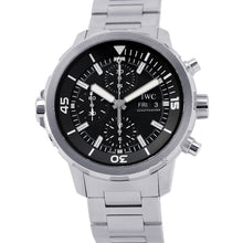Load image into Gallery viewer, IWC Aquatimer Chronograph W44mm Stainless Steel Black DialIW376804