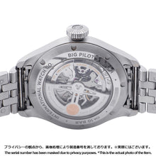 将图像加载到图库查看器中,IWC Big Pilot's Watch 43 W43mm Stainless Steel Blue DialIW329304