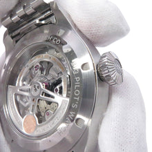 将图像加载到图库查看器中,IWC Big Pilot's Watch 43 W43mm Stainless Steel Blue DialIW329304