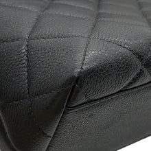 Load image into Gallery viewer, CHANEL Matelasse Top Handle Handbag BlackA12397 Caviar Leather
