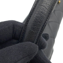 将图像加载到图库查看器中,CHANEL Matelasse Top Handle Handbag BlackA12397 Caviar Leather
