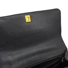Load image into Gallery viewer, CHANEL Matelasse Top Handle Handbag BlackA12397 Caviar Leather