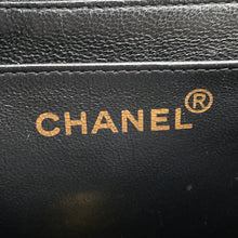 Load image into Gallery viewer, CHANEL Matelasse Top Handle Handbag BlackA12397 Caviar Leather