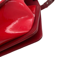 将图像加载到图库查看器中,CHANEL Boy Chanel ChainShoulder Bag RedA92193 Patent Leather Size 28