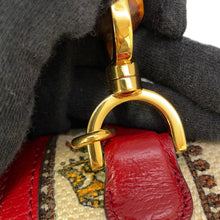 Load image into Gallery viewer, GUCCI MUSIC IS MINE Bamboo 3WAY Handbag Red/Ivory679632 Leather Canvas Size Medium