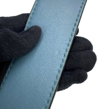 将图像加载到图库查看器中,FENDI dot com 2WAY Handbag Blue8BN293 Leather