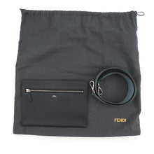 将图像加载到图库查看器中,FENDI dot com 2WAY Handbag Blue8BN293 Leather