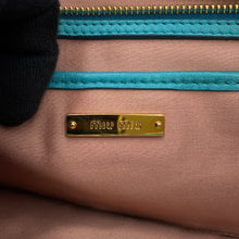 将图像加载到图库查看器中,MIUMIU Matelasse Crystal 2WAY Tote Bag BlueRN0896 Leather