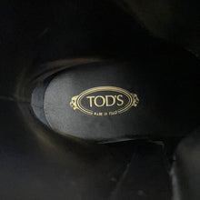将图像加载到图库查看器中,TOD’S logo combat boots BlackXXW08J0EY53RBTB999 Leather Size 39