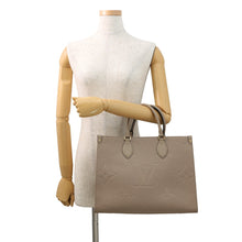 Load image into Gallery viewer, LOUIS VUITTON Onthego TourterelleM45607 Monogram Empreinte Leather Size MM