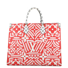 Load image into Gallery viewer, LOUIS VUITTON Onthego Red Monogram Giant LV Crafty Size GM