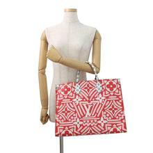 Load image into Gallery viewer, LOUIS VUITTON Onthego Red Monogram Giant LV Crafty Size GM