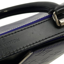 将图像加载到图库查看器中,LOUIS VUITTON Melrose Purple/NoirM42696 Monogram Vernis Leather