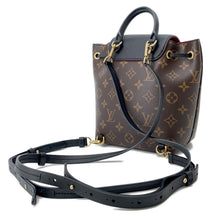 Load image into Gallery viewer, LOUIS VUITTON Montsouris NM RedM45516 Monogram colored leather Size BB