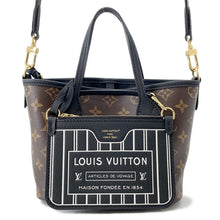将图像加载到图库查看器中,LOUIS VUITTON Neverfull・Inside Out NoirM12099 Monogram Grain Leather Size BB