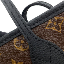 将图像加载到图库查看器中,LOUIS VUITTON Neverfull・Inside Out NoirM12099 Monogram Grain Leather Size BB
