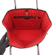 Load image into Gallery viewer, LOUIS VUITTON Neverfull CeriseN41358 Damier Ebene Canvas Size MM