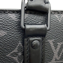 Load image into Gallery viewer, LOUIS VUITTON Sac Plat / Horizontal Zip NoirM45265 Monogram Eclipse