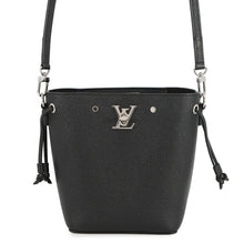 将图像加载到图库查看器中,LOUIS VUITTON Nano Rock Me Bucket NoirM68709 Calf Leather Size Nano