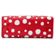 将图像加载到图库查看器中,LOUIS VUITTON LVxYK Onthego Rouge/WhiteM46412 Monogram Empreinte Leather Infinity Dot Size PM