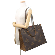 Load image into Gallery viewer, LOUIS VUITTON Onthego RedM44576 Monogram Monogram Reverse Canvas Monogram Giant Size GM